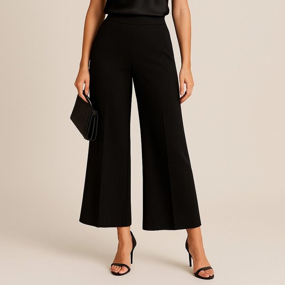 Croft & Barrow Pants - ✨ Kohl’s Croft & Barrow Black Wide-Leg Pants – Size L ✨